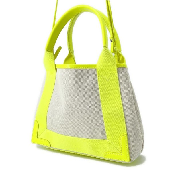 バレンシアガ ハンドバッグ ネイビーカバス XS 390346 ポーチ付 BALENCIAGA 2wayショルダーバッグ