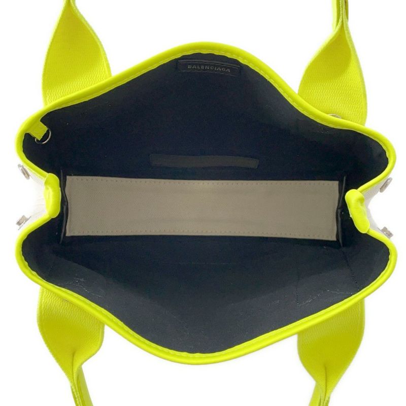 バレンシアガ ハンドバッグ ネイビーカバス XS 390346 ポーチ付 BALENCIAGA 2wayショルダーバッグ