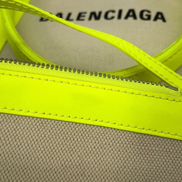 バレンシアガ ハンドバッグ ネイビーカバス XS 390346 ポーチ付 BALENCIAGA 2wayショルダーバッグ