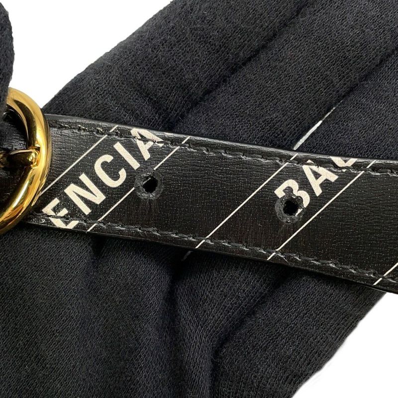 バレンシアガ ショルダーバッグ ザ・ハッカー プロジェクト ジャッキー1961 ミディアム 636712 グッチコラボ 黒