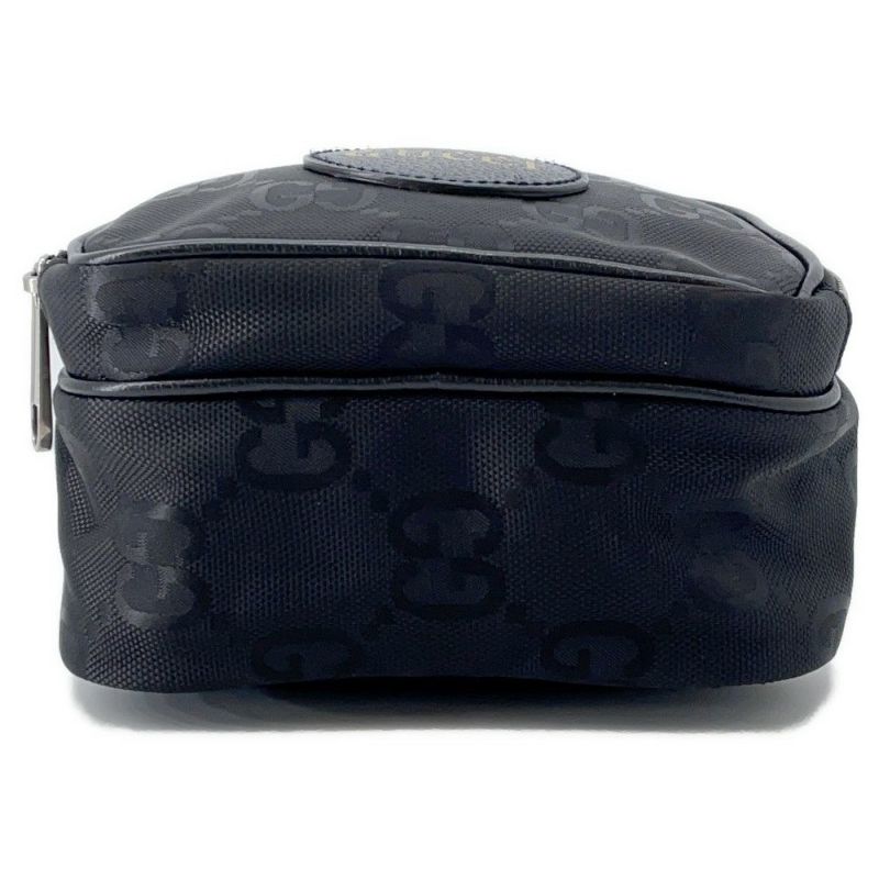 グッチ ショルダーバッグ オフ ザ グリッド GGナイロン 625850 GUCCI 2wayハンドバッグ 黒 ブラック