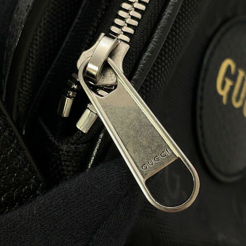 グッチ ショルダーバッグ オフ ザ グリッド GGナイロン 625850 GUCCI 2wayハンドバッグ 黒 ブラック