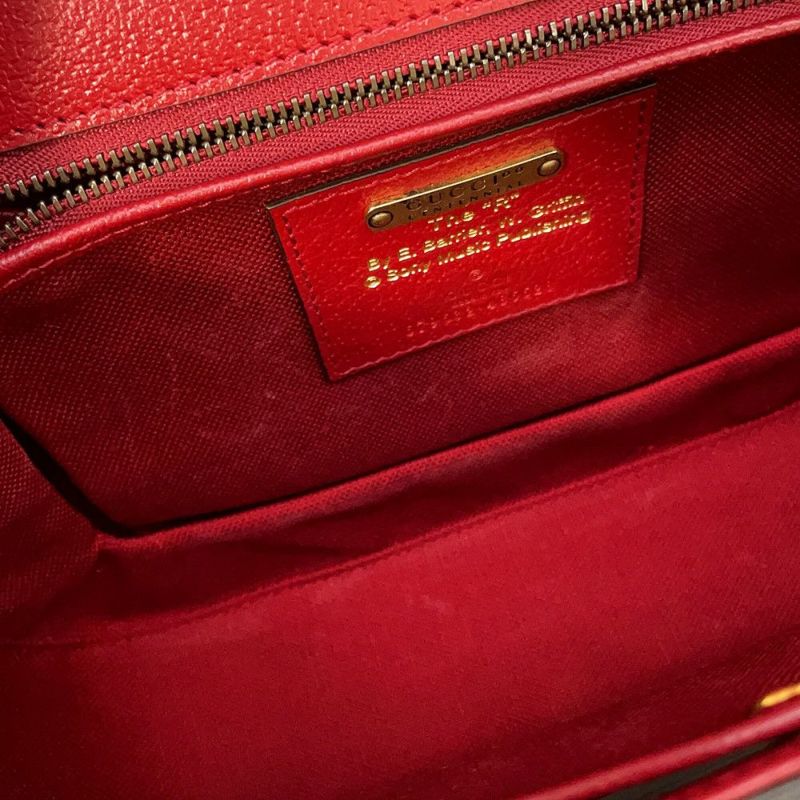 グッチ ハンドバッグ バンブー MUSIC IS MINE ミディアム レザー/キャンバス 679632 GUCCI 2way