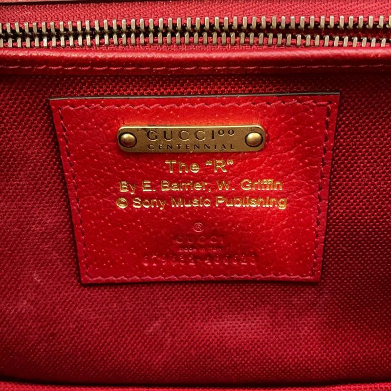 グッチ ハンドバッグ バンブー MUSIC IS MINE ミディアム レザー/キャンバス 679632 GUCCI 2way