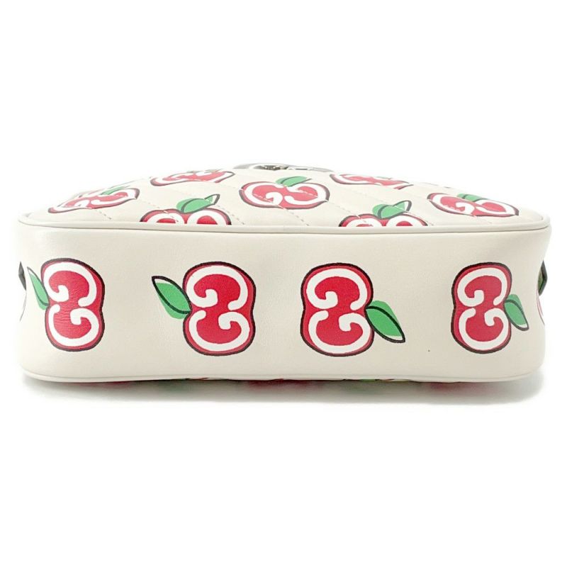 グッチ ショルダーバッグ GGマーモント アップル キルティング スモール 447632 GUCCI バッグ