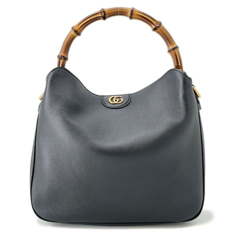 グッチ ハンドバッグ ダイアナ バンブー レザー ミディアム 746124 GUCCI バッグ