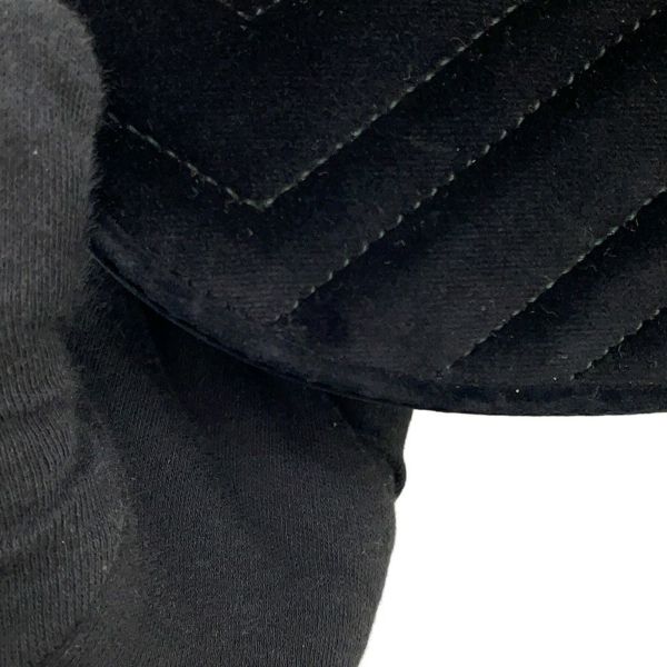 グッチ ウエストバッグ GGマーモント キルティング レザー/ベロア 476434 GUCCI バッグ ウエストポーチ 黒
