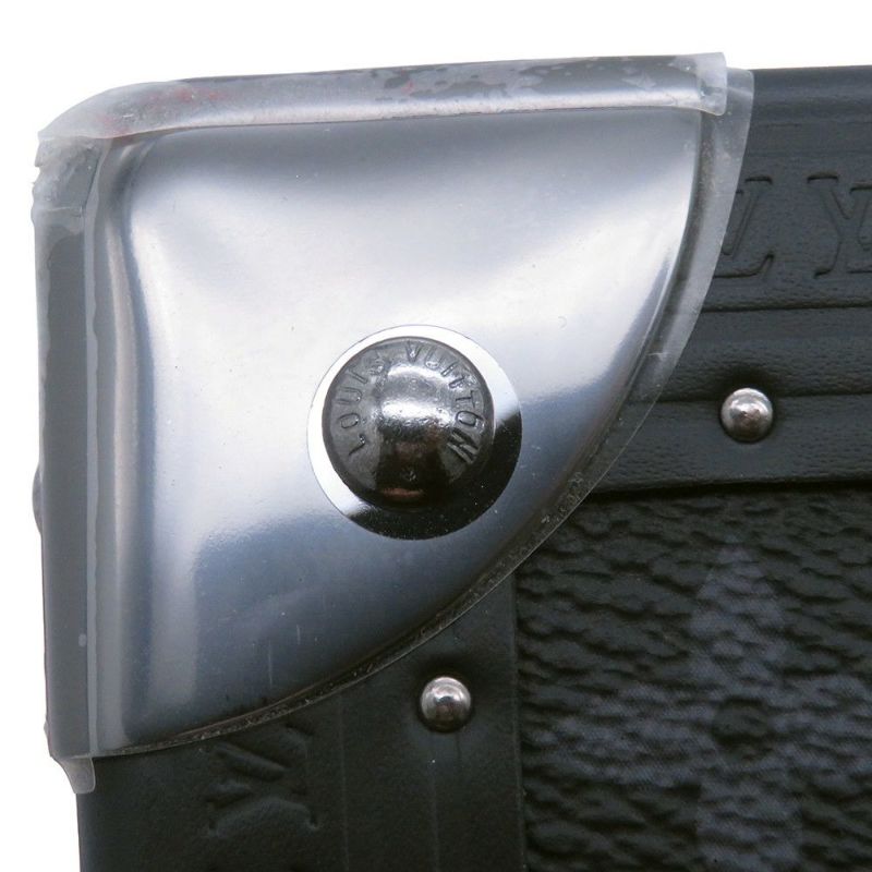 ルイヴィトン ケース モノグラム・エクリプス コフレ 8 モントル LOUIS VUITTON 腕時計ケース 小物入れ ブラック 黒