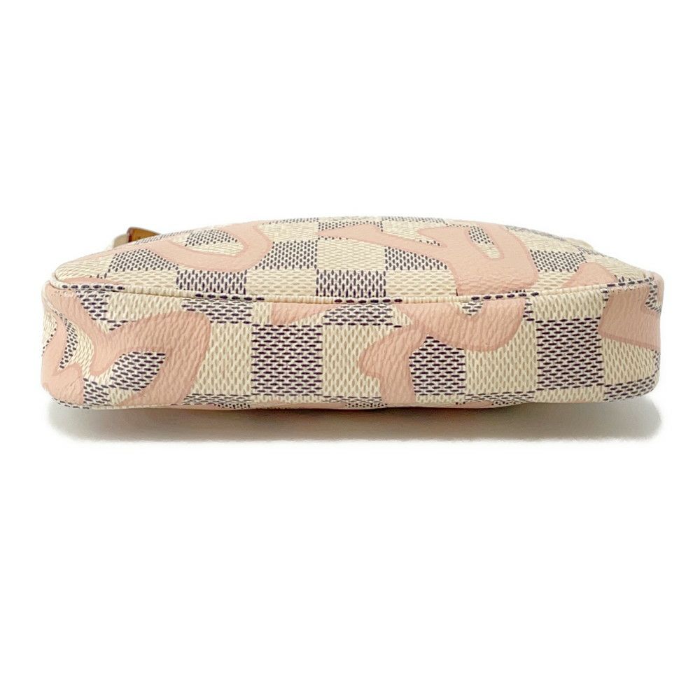 ルイヴィトン ポーチ ダミエ・アズール/タヒチ ミニポシェット・アクセソワール N60051 LOUIS VUITTON
