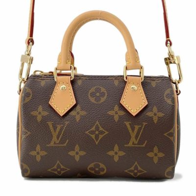 ルイヴィトン ハンドバッグ モノグラム ナノ・スピーディ M81085 LOUIS VUITTON バッグ 2wayショルダーバッグ 安心保証 |  中古・新品ブランド販売ギャラリーレア公式通販