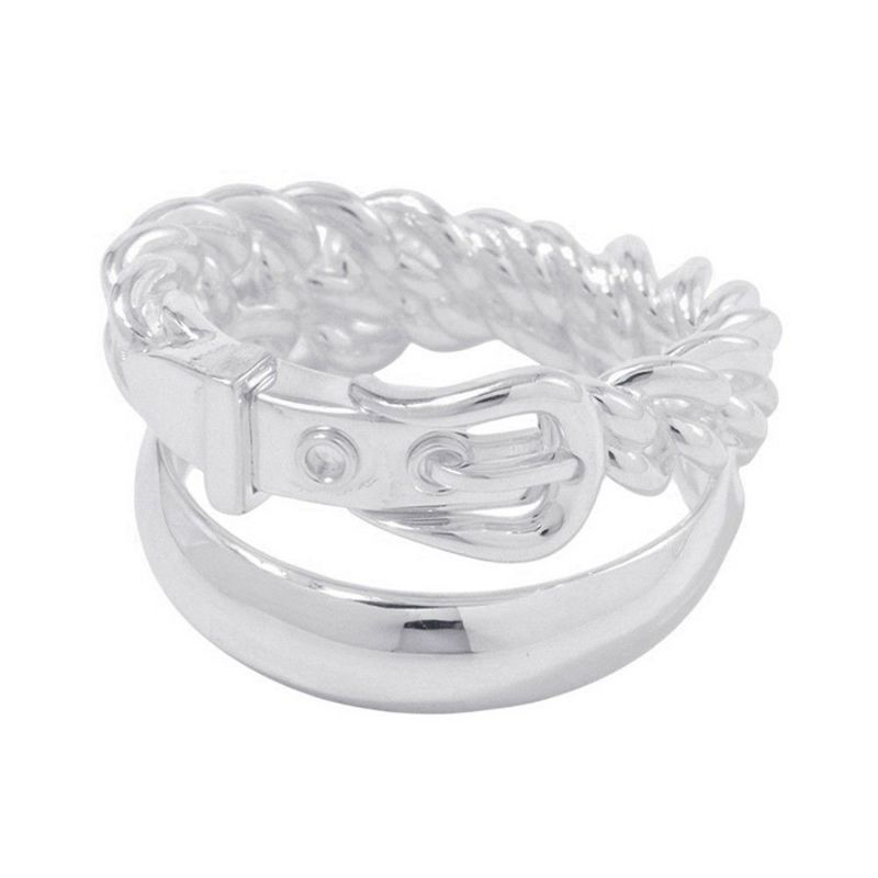 エルメス リング ブックルセリエ アンフレクシブル SV925シルバー リングサイズ61 HERMES 指輪 ジュエリー