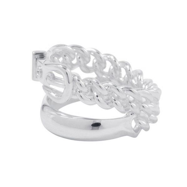 エルメス リング ブックルセリエ アンフレクシブル SV925シルバー リングサイズ61 HERMES 指輪 ジュエリー