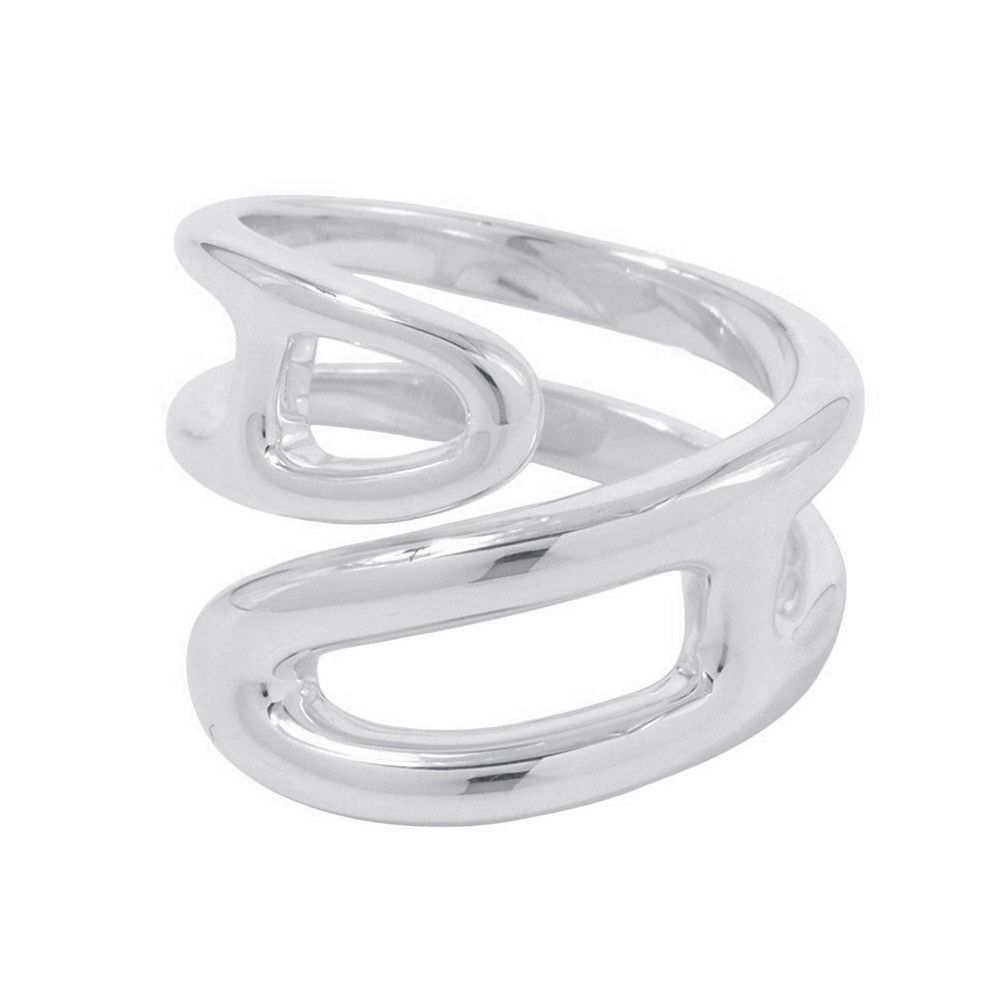 エルメス リング シェーヌダンクル ツイスト パンクPM SV925シルバー リングサイズ54 HERMES 指輪 ジュエリー