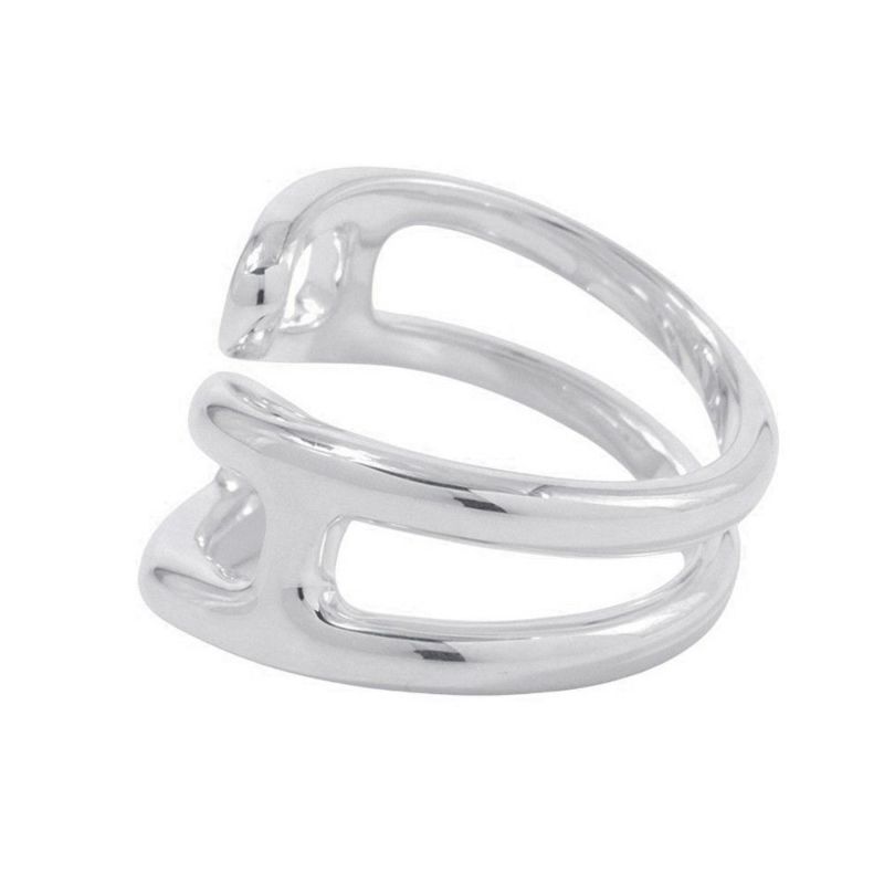 エルメス リング シェーヌダンクル ツイスト パンクPM SV925シルバー リングサイズ54 HERMES 指輪 ジュエリー