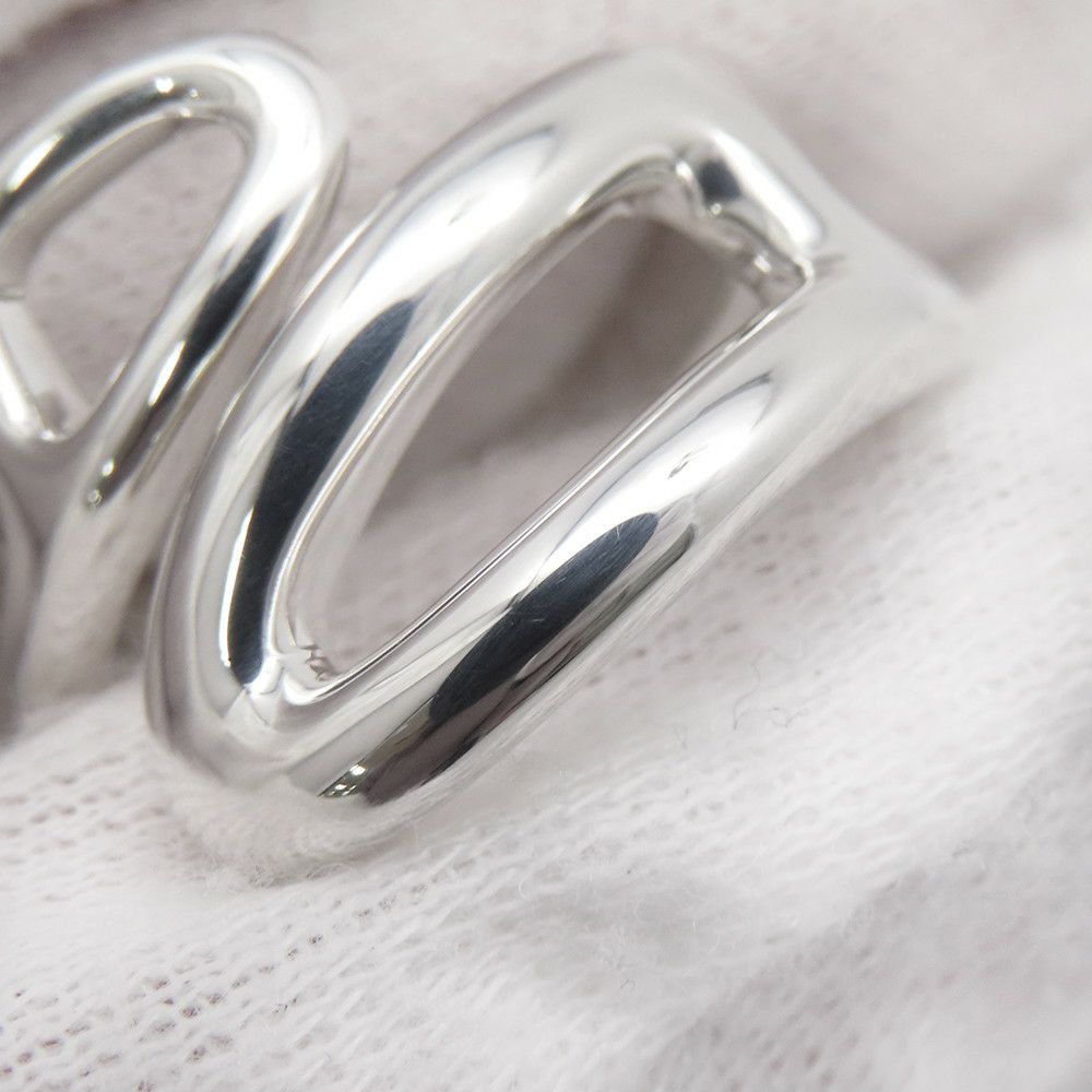 エルメス リング シェーヌダンクル ツイスト パンクPM SV925シルバー リングサイズ54 HERMES 指輪 ジュエリー