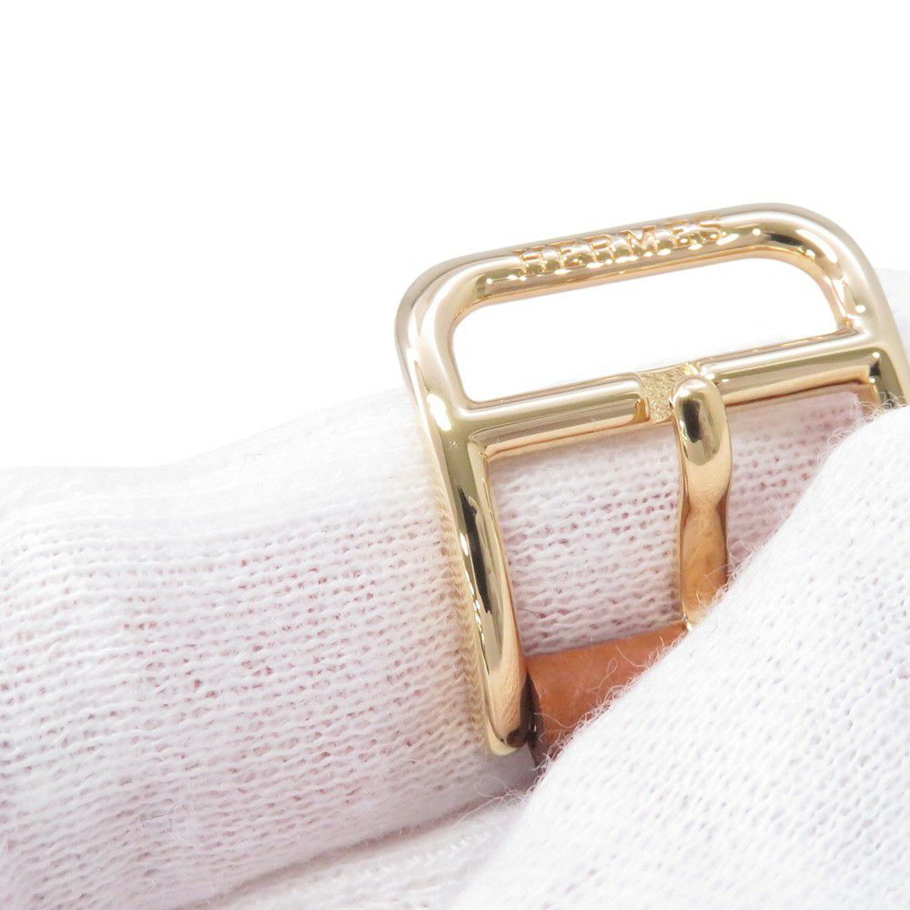 エルメス Hウォッチ PM エプソン/ゴールド HH1.201/W404380WW00 HERMES 腕時計 シルバーオパーリン文字盤 クォーツ