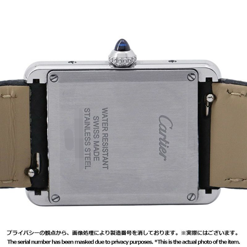 カルティエ タンク マスト ドゥ カルティエ ウォッチ LM WSTA0072 Cartier 腕時計 白文字盤