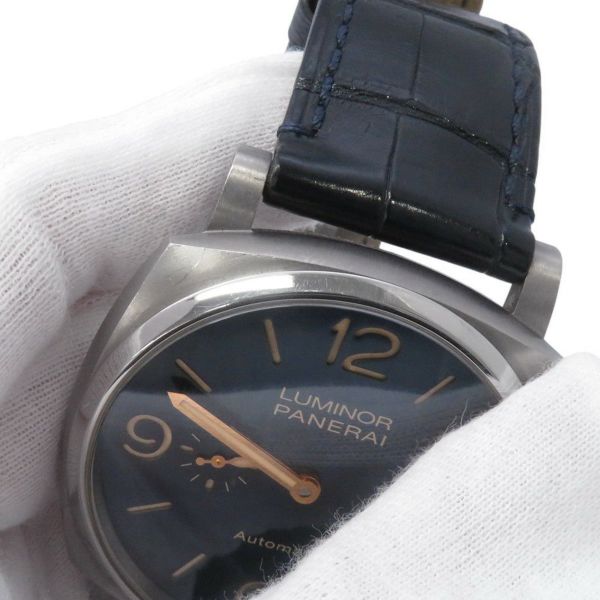 パネライ ルミノール ドゥエ 3デイズ チタニオ PAM00729 PANERAI 腕時計 ブルー文字盤