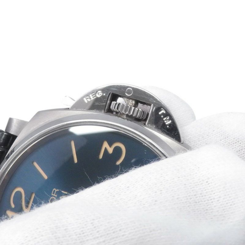 パネライ ルミノール ドゥエ 3デイズ チタニオ PAM00729 PANERAI 腕時計 ブルー文字盤