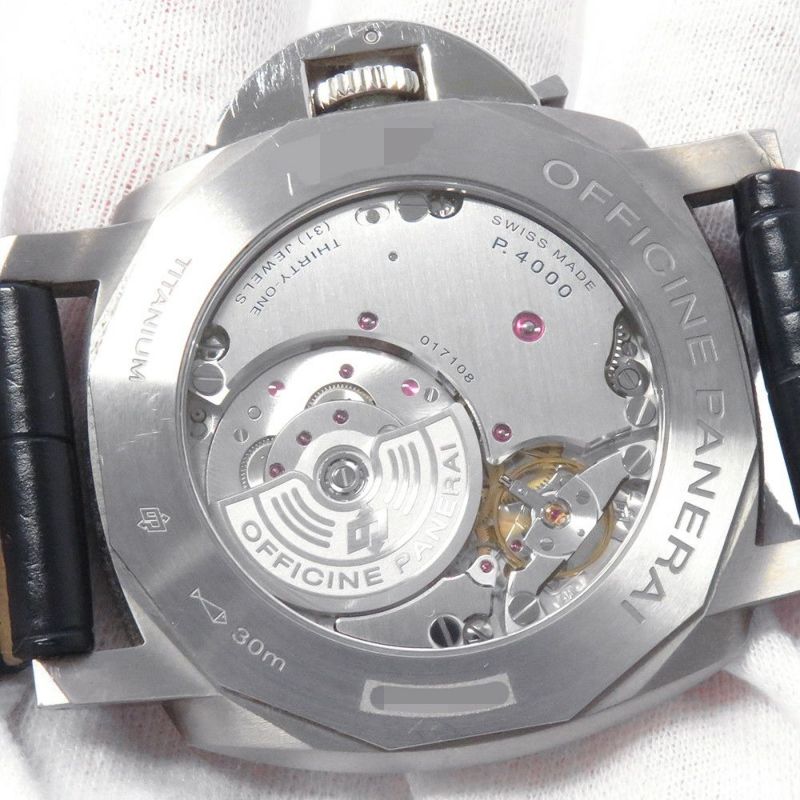 パネライ ルミノール ドゥエ 3デイズ チタニオ PAM00729 PANERAI 腕時計 ブルー文字盤