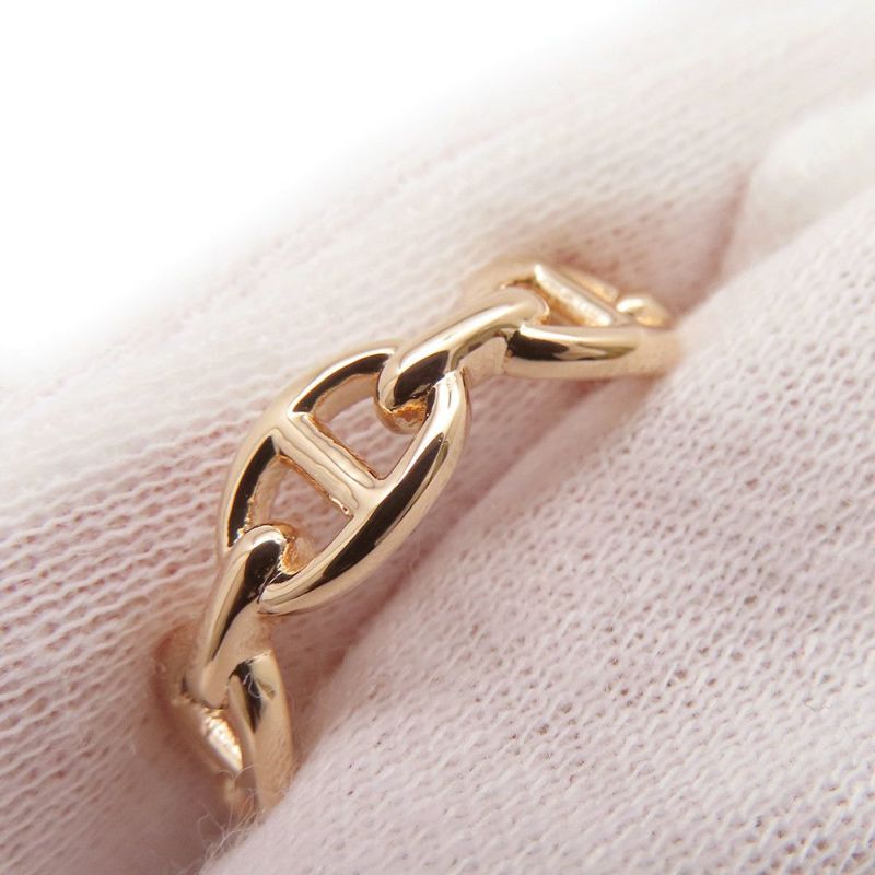 エルメス リング シェーヌダンクル アンシェネPM Enchainee K18PGピンクゴールド リングサイズ53 HERMES ジュエリー