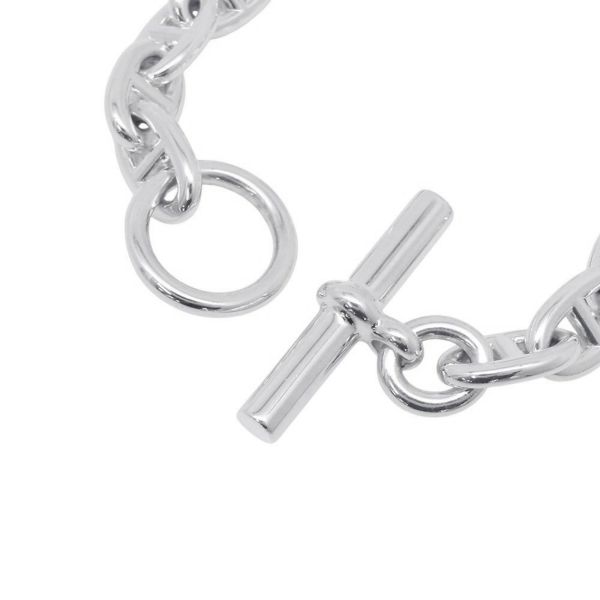 エルメス ブレスレット シェーヌダンクルMM 15コマ SV925シルバー HERMES ジュエリー