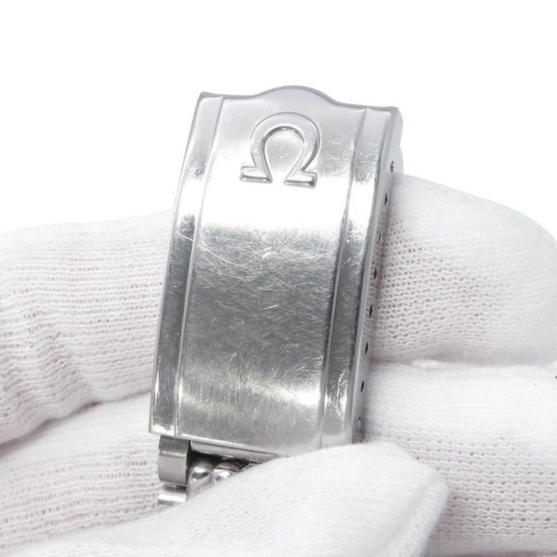 オメガ シーマスター デイト 166.037 OMEGA 腕時計 シルバー文字盤