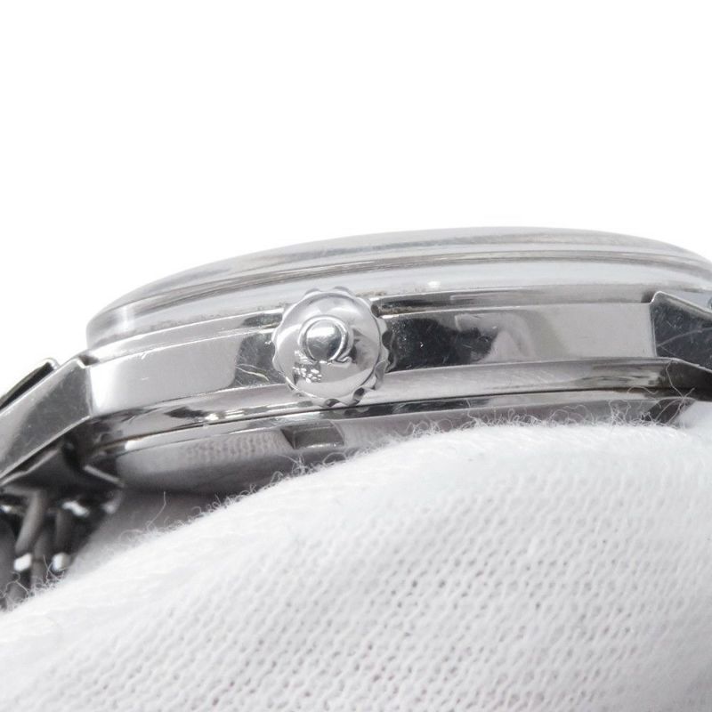 オメガ シーマスター デイト 166.037 OMEGA 腕時計 シルバー文字盤