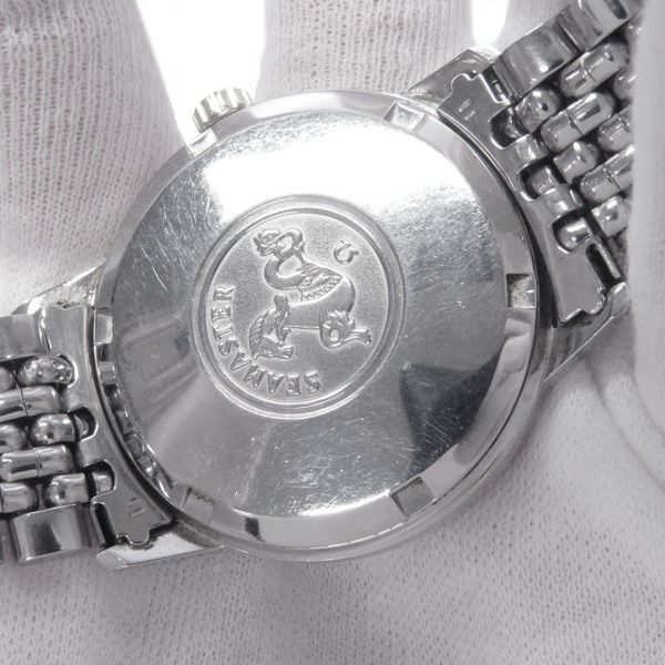 オメガ シーマスター デイト 166.037 OMEGA 腕時計 シルバー文字盤