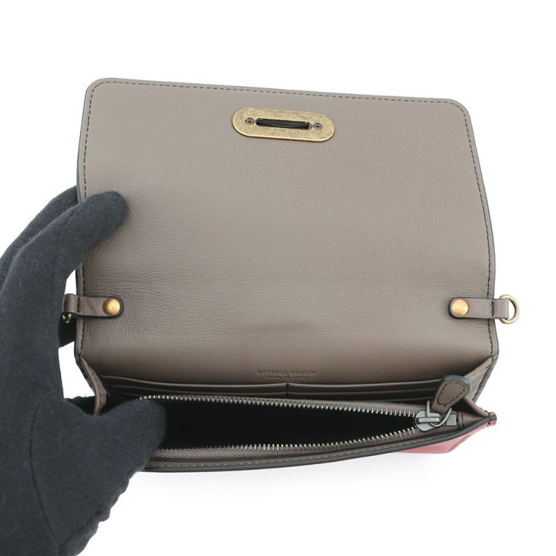 ボッテガヴェネタ チェーンウォレット レザー 521308 BOTTEGA VENETA 財布