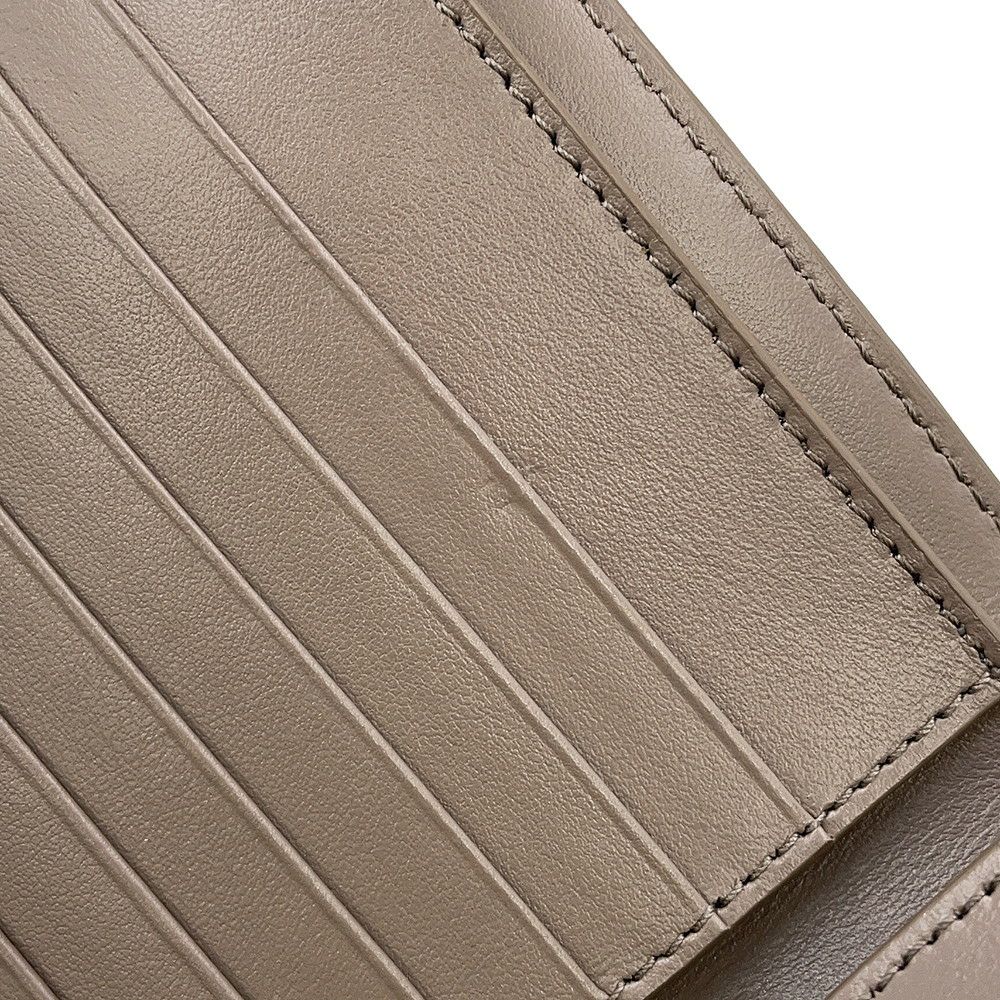 セリーヌ 二つ折り財布 ミディアム ストラップウォレット バイカラー グレインドカーフレザー 10B643BRU CELINE セール品