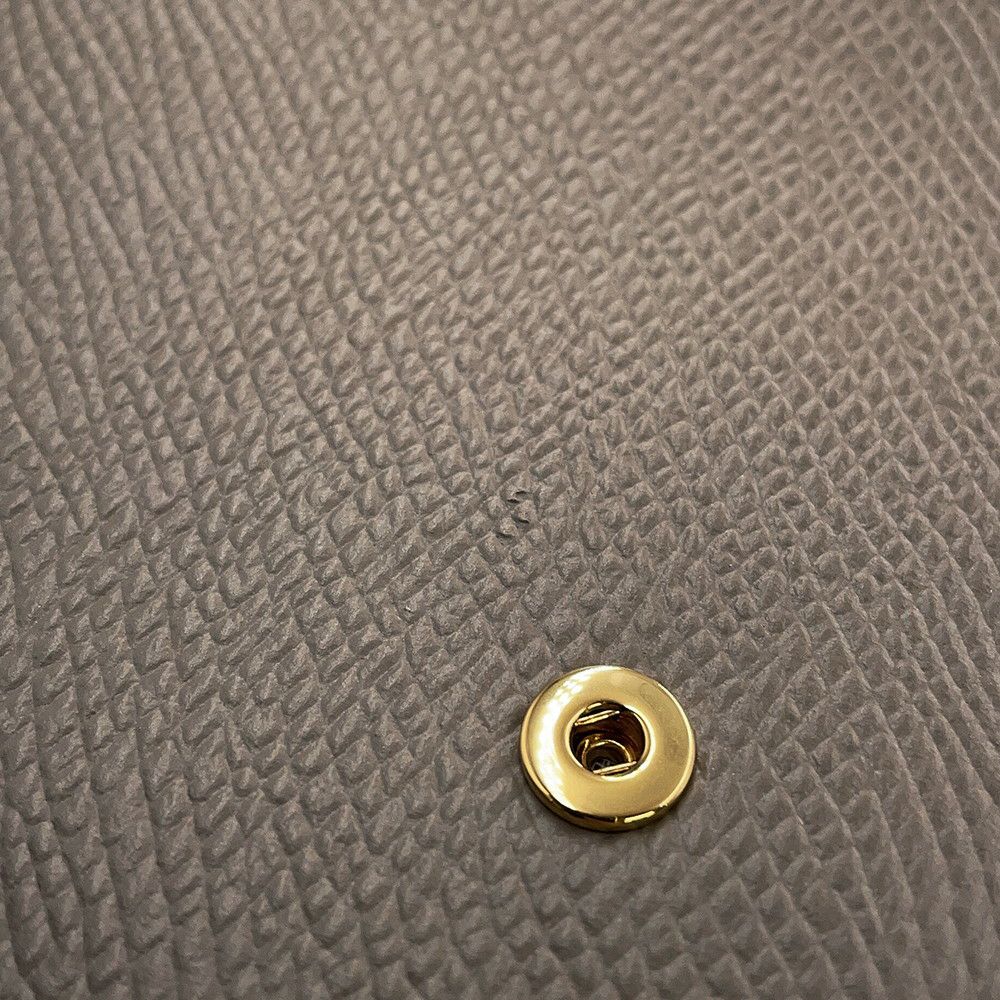 セリーヌ 二つ折り財布 ミディアム ストラップウォレット バイカラー グレインドカーフレザー 10B643BRU CELINE セール品