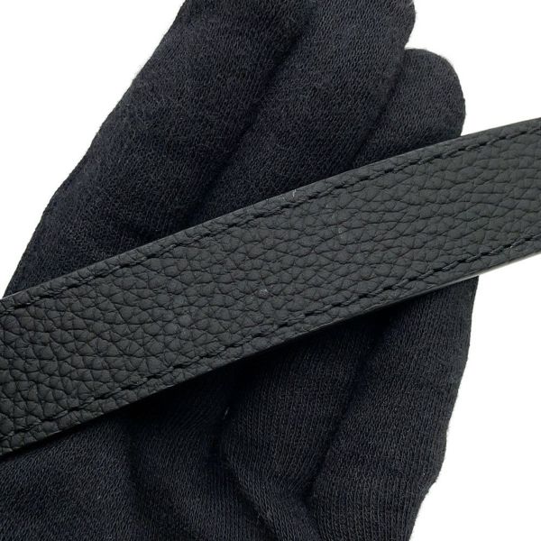 ルイヴィトン トートバッグ モノグラム/グレインレザー ネヴァーフル・インサイドアウトBB M12099 2wayショルダー 黒 ブラック