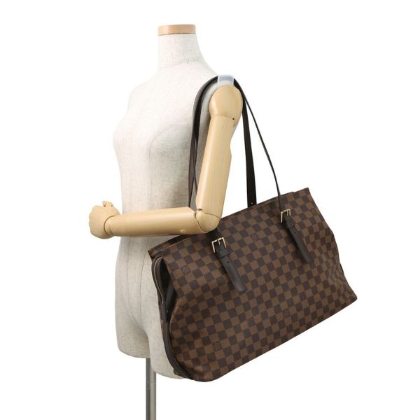 ルイヴィトン ショルダーバッグ ダミエ・エベヌ チェルシー トートバッグ N51119 LOUIS VUITTON ヴィトン バッグ