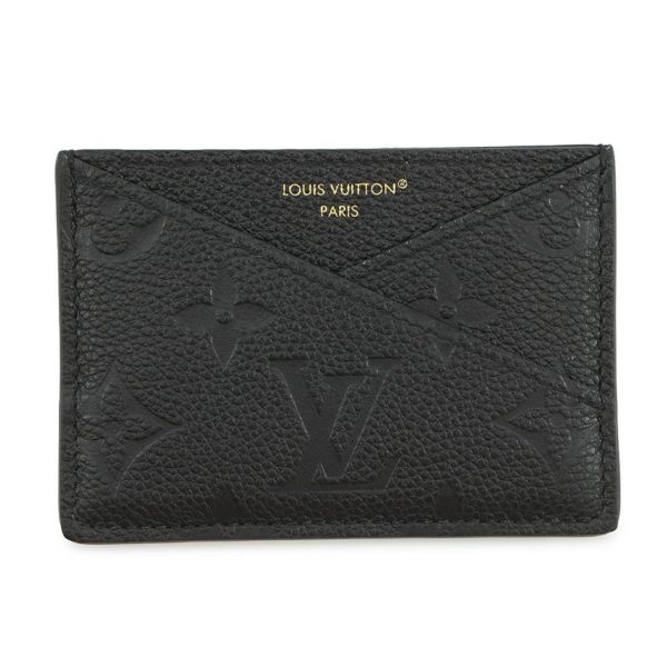 ルイヴィトン カードケース モノグラム・アンプラント ポルト カルト・クリスクロス M13695 LOUIS VUITTON 黒 ブラック