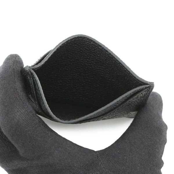 ルイヴィトン カードケース モノグラム・アンプラント ポルト カルト・クリスクロス M13695 LOUIS VUITTON 黒 ブラック