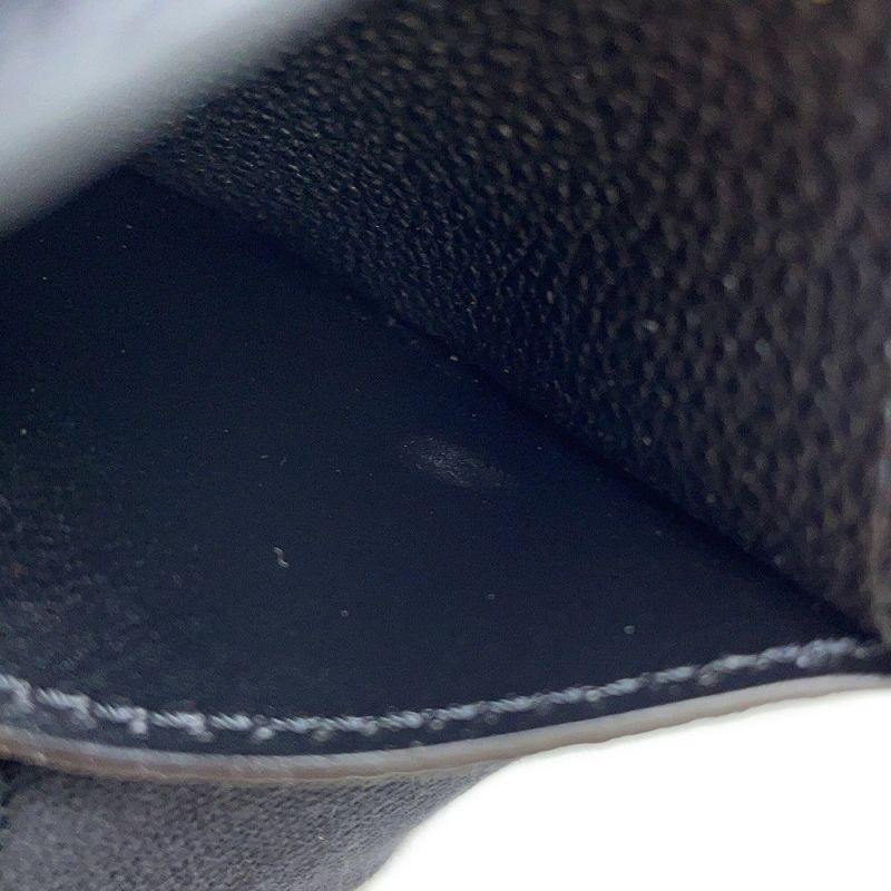 ルイヴィトン カードケース モノグラム・アンプラント ポルト カルト・クリスクロス M13695 LOUIS VUITTON 黒 ブラック