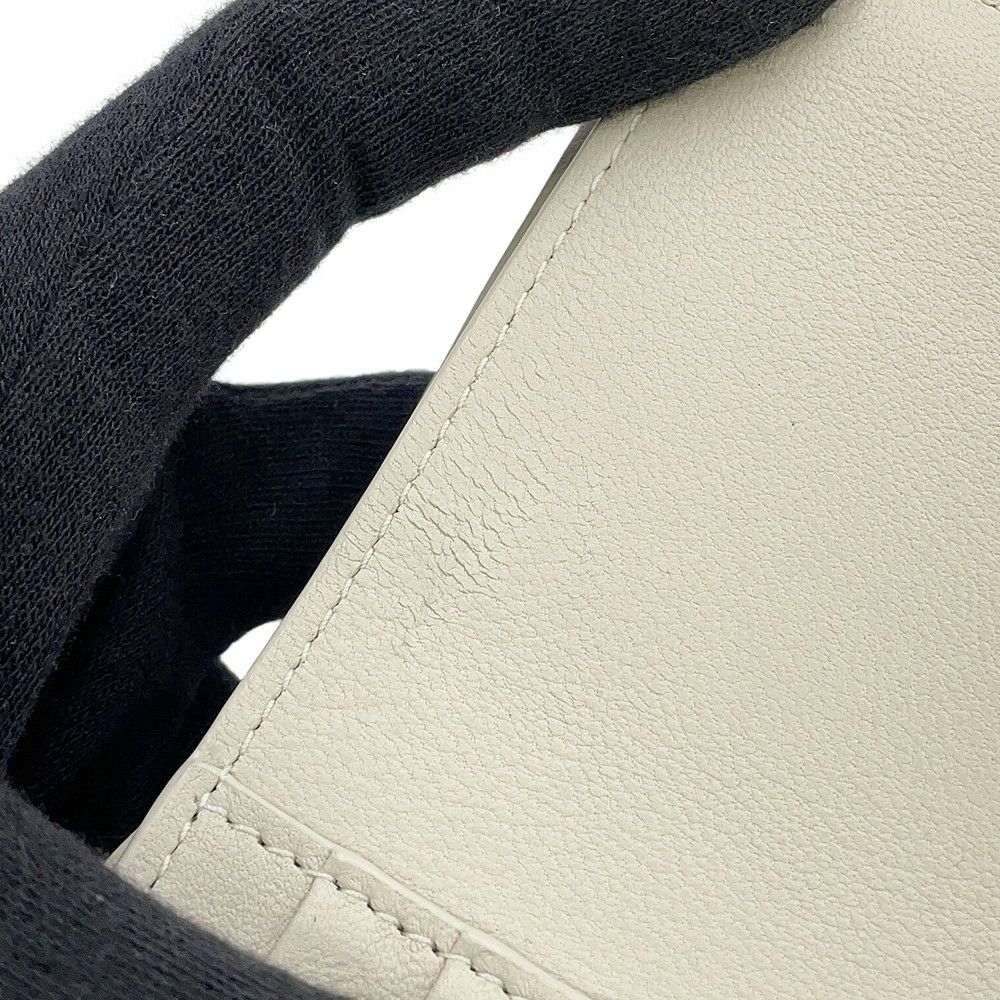 サンローランパリ 三つ折り財布 カサンドラ マテラッセ カレ コンパクト ウォレット ラムスキン 800763 SAINT LAURENT PARIS