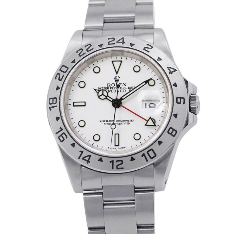 ロレックス エクスプローラー2 A番 16570 ROLEX 腕時計 白文字盤