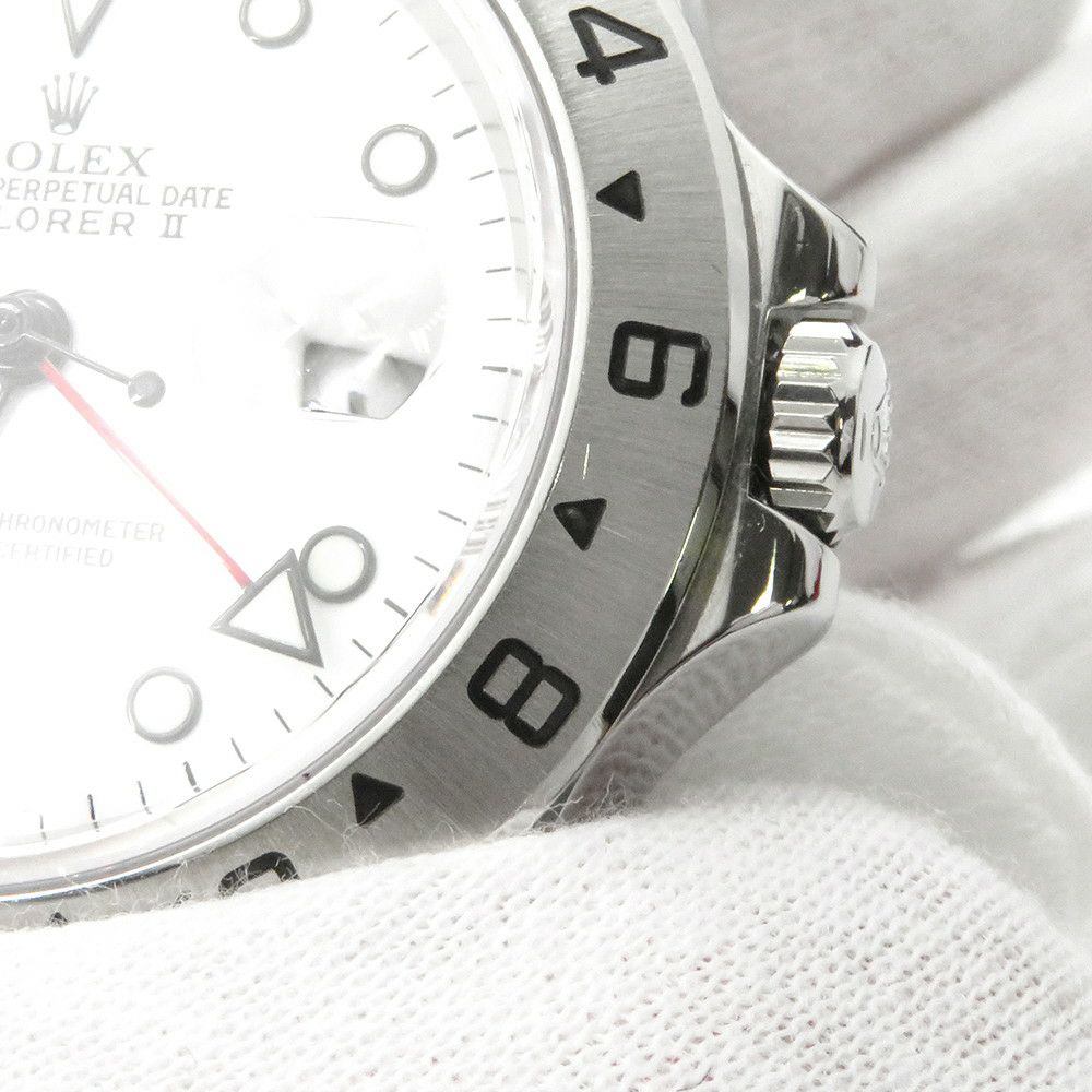 ロレックス エクスプローラー2 A番 16570 ROLEX 腕時計 白文字盤