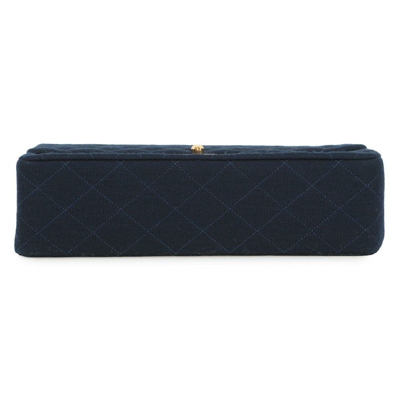 シャネル チェーンショルダーバッグ マトラッセ25 ココマーク ダブルチェーン コットンジャージー A01112  CHANEL バッグ