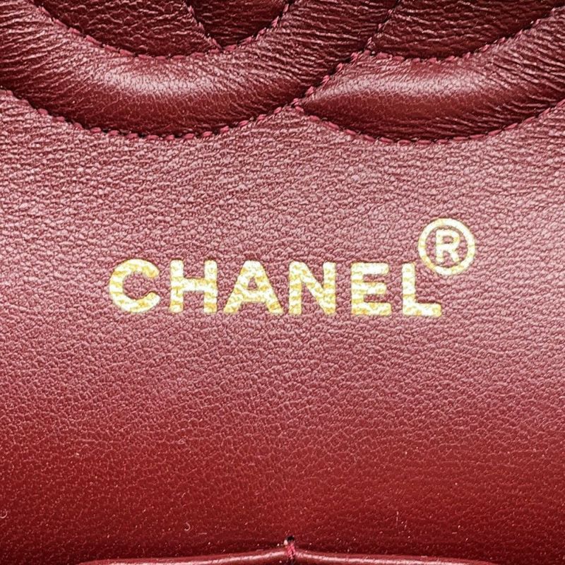 シャネル チェーンショルダーバッグ マトラッセ25 ココマーク ダブルチェーン コットンジャージー A01112  CHANEL バッグ