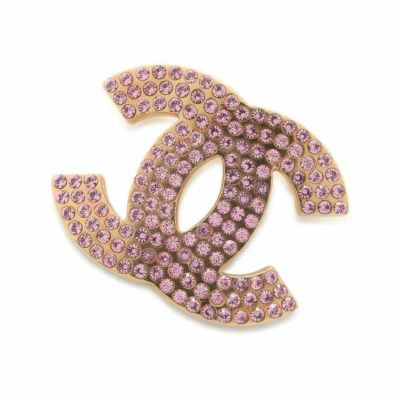 シャネル ブローチ ココマーク ラインストーン 02 P CHANEL アクセサリー 安心保証 | 中古・新品ブランド販売ギャラリーレア公式通販