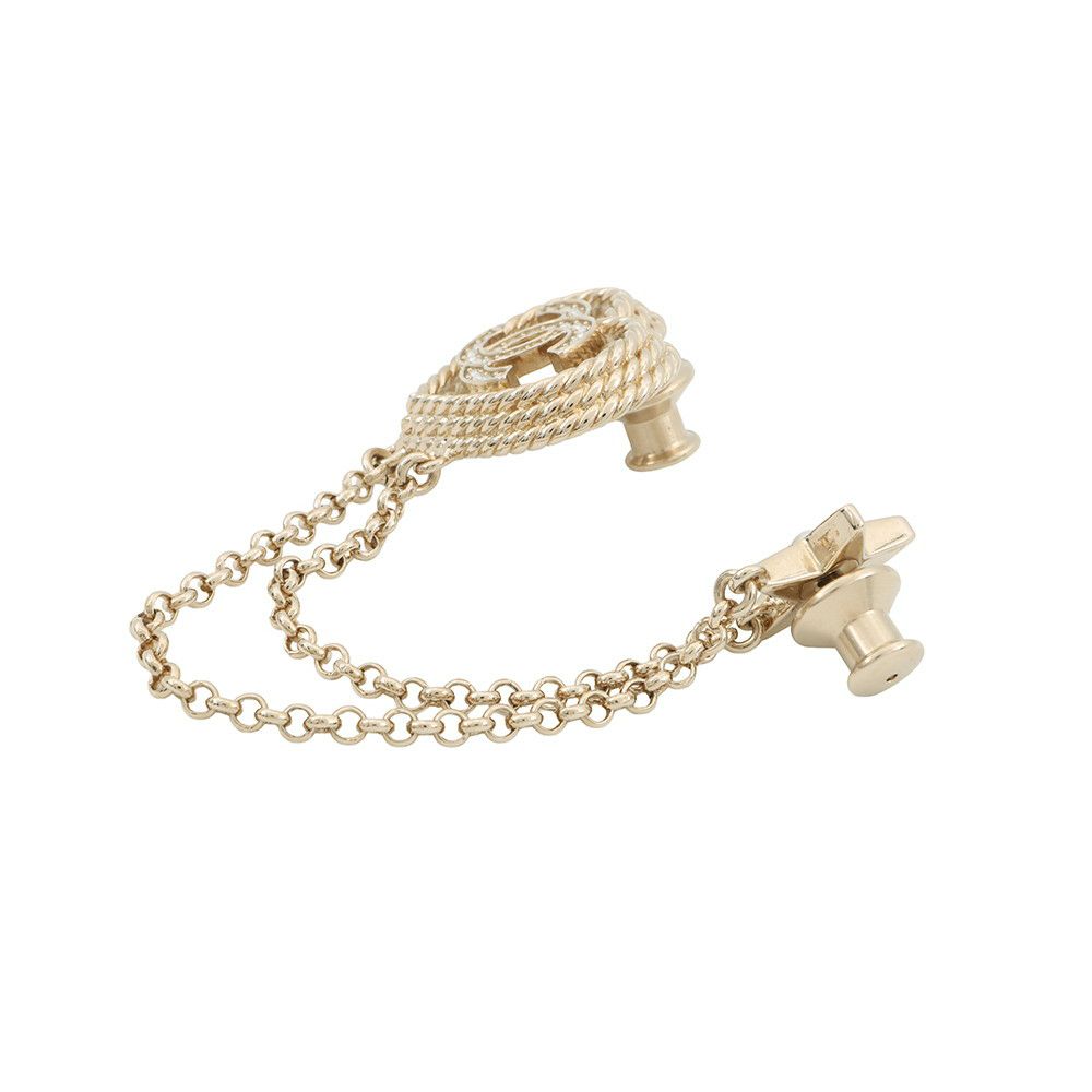 シャネル ブローチ ココマーク ハート スター ラインストーン フェイクパール 2連ブローチ B24 P CHANEL アクセサリー
