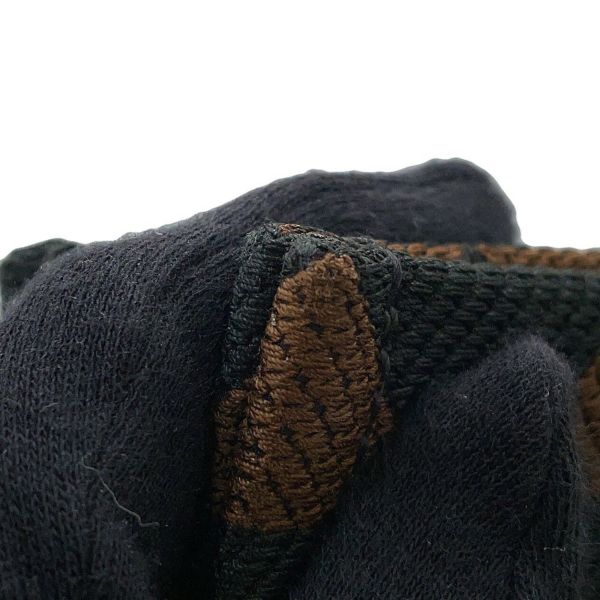 プラダ トートバッグ エンブロイダリー ロゴ キャンバス レザー 2VG106 PRADA 黒