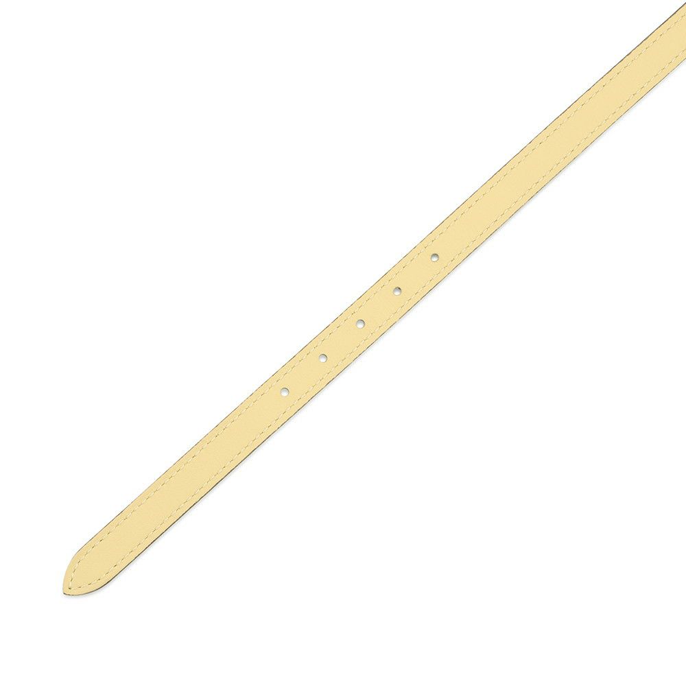 エルメス べルト ジョーヌプッサン/ホワイト/ゴールド金具 スイフト/エプソン Y刻印 サイズ70