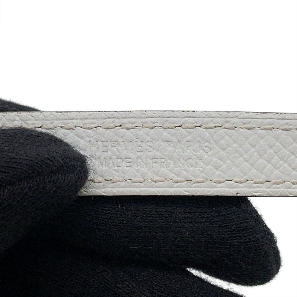 エルメス べルト ジョーヌプッサン/ホワイト/ゴールド金具 スイフト/エプソン Y刻印 サイズ70