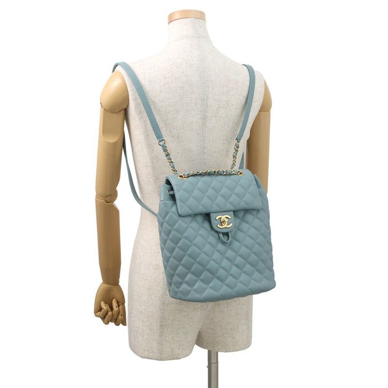 シャネル リュック ココマーク マトラッセ ラムスキン A69964 CHANEL バッグ バックパック