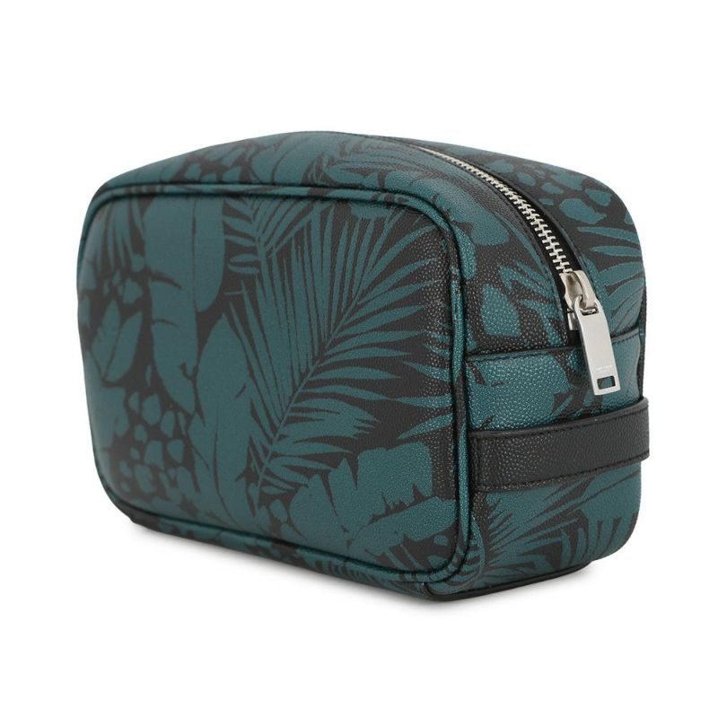 サンローランパリ ポーチ リーフモチーフ 650125 SAINT LAURENT PARIS 黒