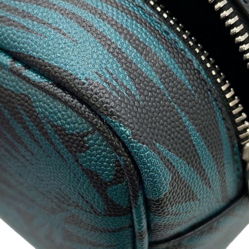 サンローランパリ ポーチ リーフモチーフ 650125 SAINT LAURENT PARIS 黒